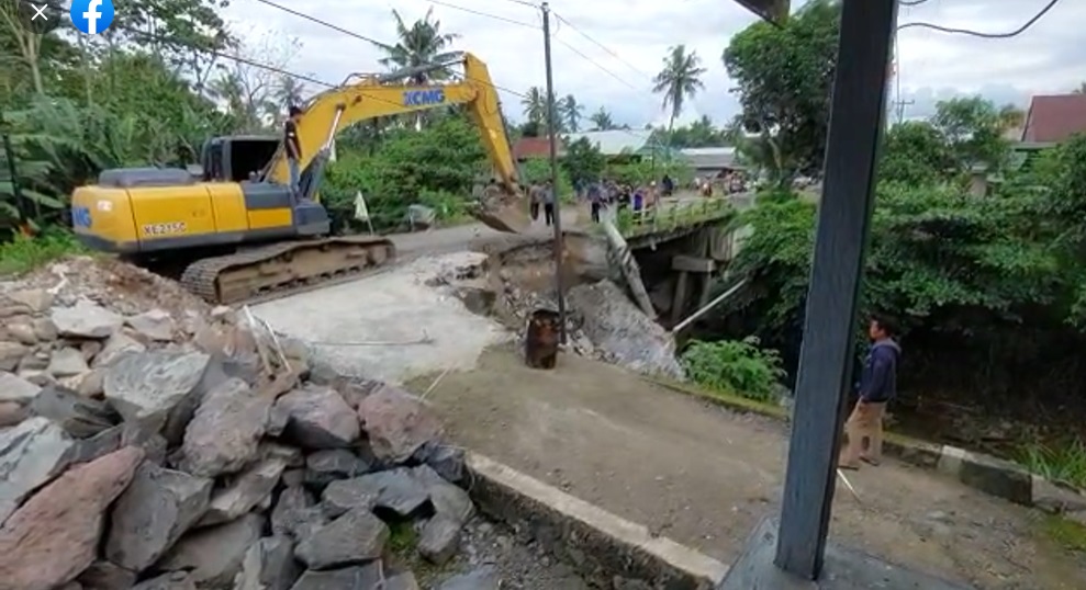 Sungai Cenrana di Wajo Tak Bisa Dilalui Karena Longsor, Gubernur Perintahkan Dinas PUTR Lakukan Penanganan Darurat